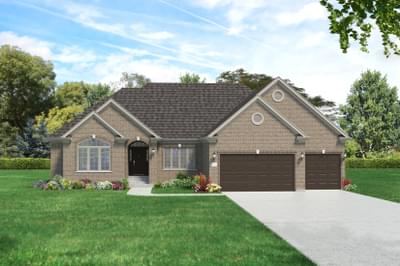 Elevation B. 4br New Home in Naperville, IL