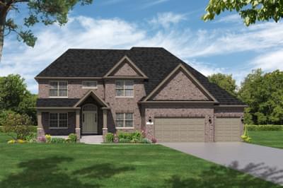 Elevation C. 3,362sf New Home