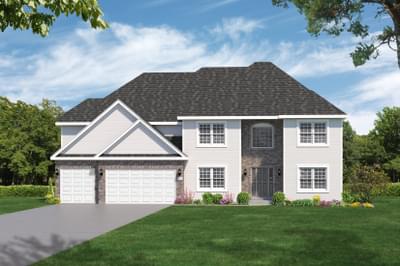 Elevation A. The Emerson New Home Floor Plan