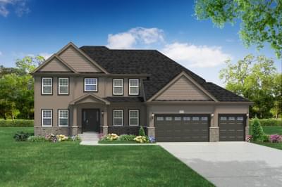 Elevation D. New Home in Naperville, IL