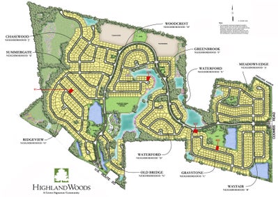 Highland Woods New Home Community in Elgin IL