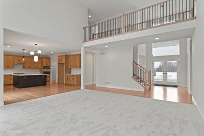 2-Story Family Room w/ Catwalk. Naperville, IL New Home